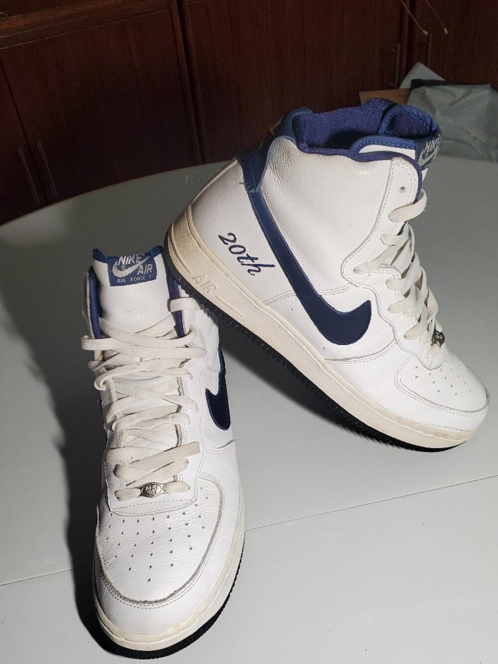 Nike 2002 Air Force One 20th Anniversary Hi Tops Sz 11 Men's